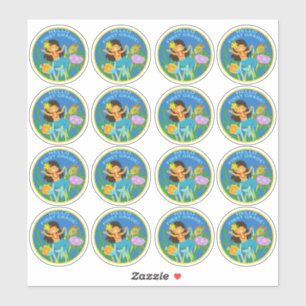 Sticker Bonjour première année ! ! Bonne Sirène