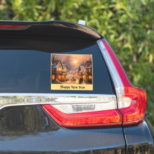Sticker Bonne fête du Nouvel An