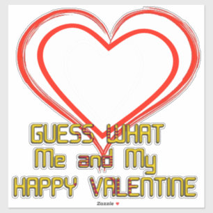 Sticker Bonne Valentine