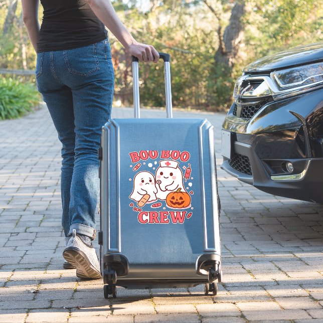 Sticker Boo Boo Infirmière d'équipage Funny Halloween Infi (Valise Insitu)