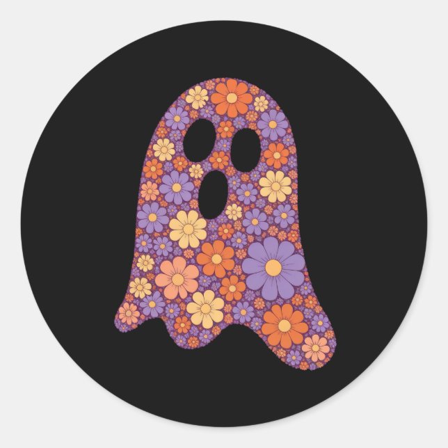 Sticker Boo Fantôme Cute Halloween (Devant)