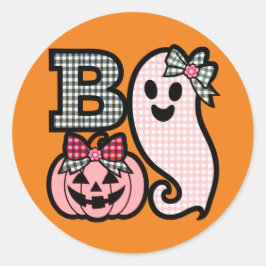 Sticker Boo Halloween Cute