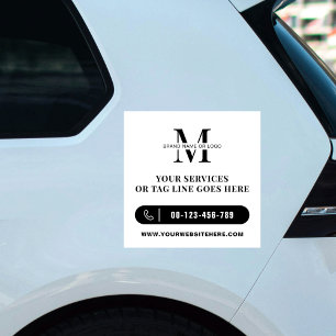 Sticker Boomer de voiture promotionnelle minimaliste du lo
