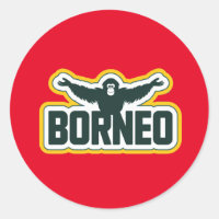 Sticker Borneo