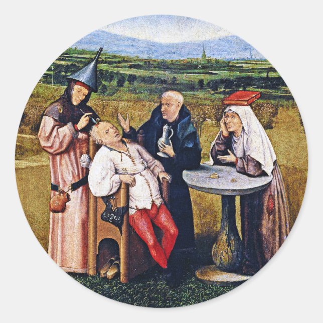 Sticker : Bosch - Pierre de folie (Devant)