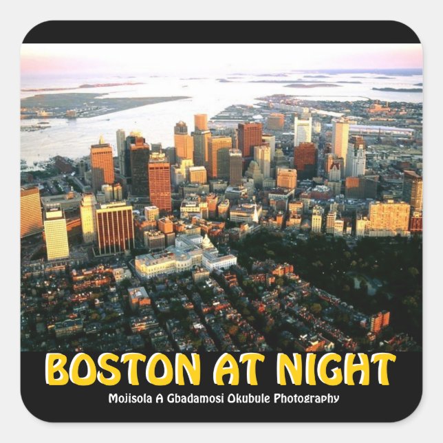 Sticker Boston @ Nite Par Mojisola A Gbadamosi Oku (Devant)