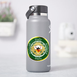 Sticker Bouclier Daly & Croix Celtique Personnalisés