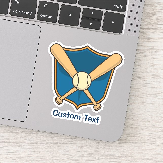 Sticker Bouclier de baseball (Détail)