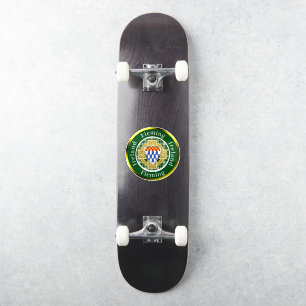 Sticker Bouclier flamand & Croix celtique personnalisée