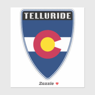 Sticker Bouclier Telluride Colorado