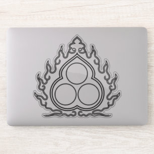 Sticker Bouddhisme les trois bijoux
