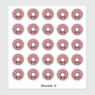 Sticker Bouillie avec glaçage rose et arrosage