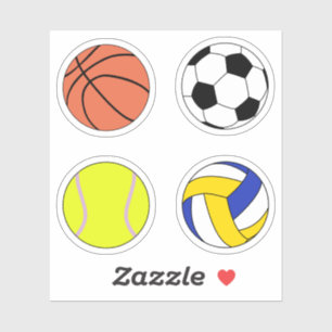 Sticker Boules sportives