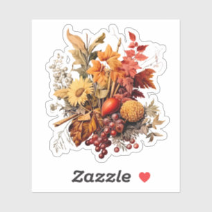 Sticker Bouquet d'automne