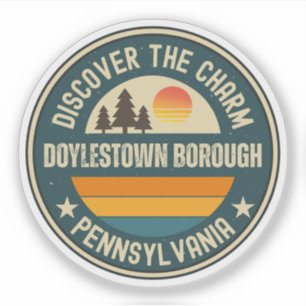 Sticker Bourgoisie de Doylestown, Pennsylvanie