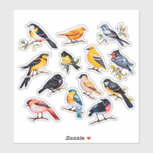 Sticker Bouteille d'aquarelle