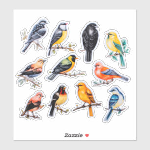Sticker Bouteille d'aquarelle