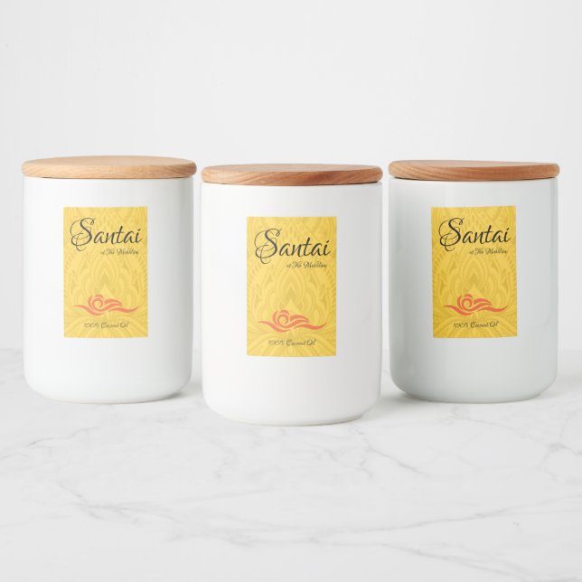 Sticker bouteille Santai (Bouteilles)