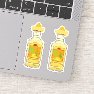 Sticker Bouteilles de tequila