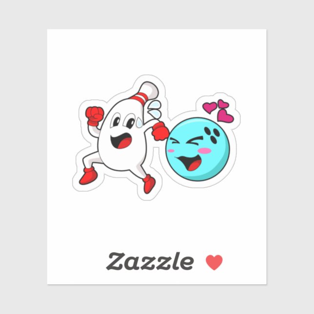 Sticker Bowling Bowling Bowling (Feuille)
