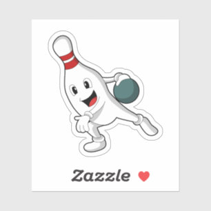 Sticker Bowling pin Bowling
