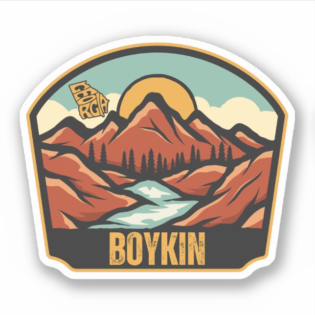 Sticker Boykin, Géorgie (Devant)