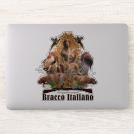 Sticker Bracco Italiano