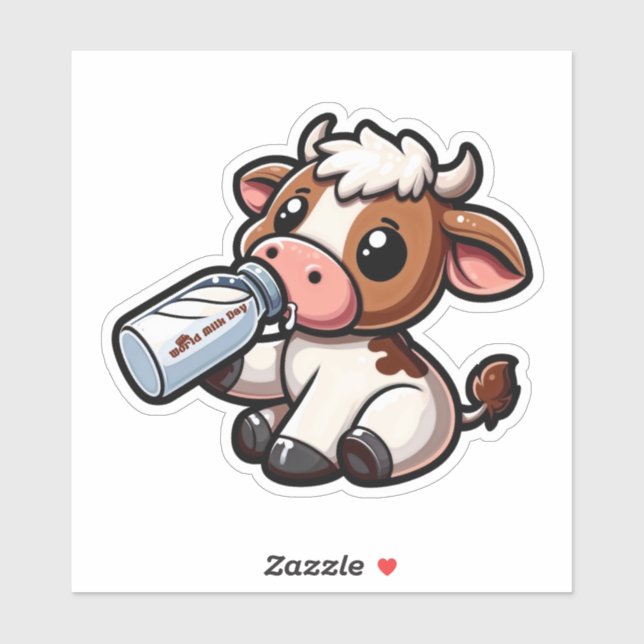 Sticker Bravo à Dairy Delight! (Feuille)