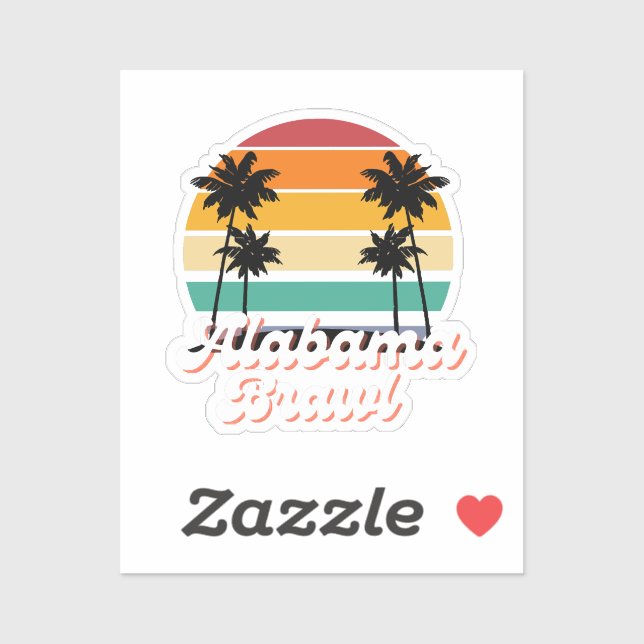 Sticker Brawl en Alabama (Feuille)