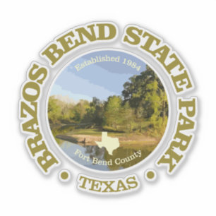 Sticker Brazos Bend SP