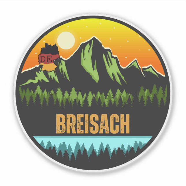 Sticker Breisach, Allemagne (Devant)