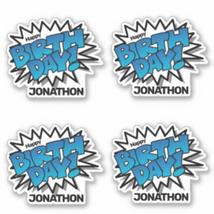 Sticker Bright Blue Bd