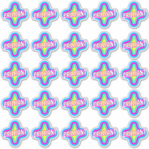 Sticker Brillant amusant mignon enseignant Récompense Comm