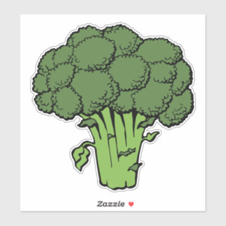 Sticker Broccoli vert