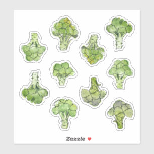 Sticker Brocoli aquarelle
