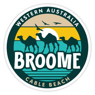 Sticker Broome, Australie occidentale