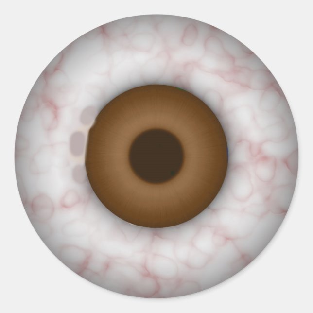 Sticker Brown Iris Eyeball (Devant)
