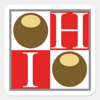 Sticker Buckeye Nut Ohio Fière