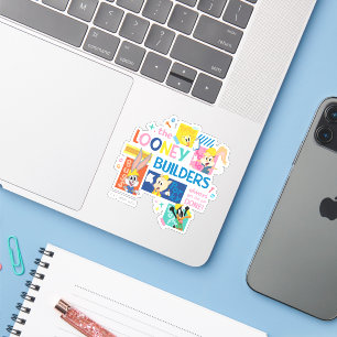 Sticker BUGS BUNNY BUILDERS™  Le Collage des Looney Builde