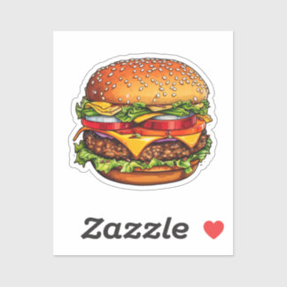 Sticker burger