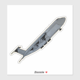 Sticker C-5 Super Galaxy, Avion de fret