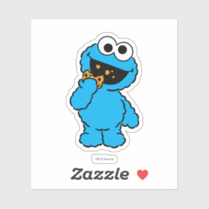 Sticker C est pour Cookie Monster   Ajouter Votre Nom