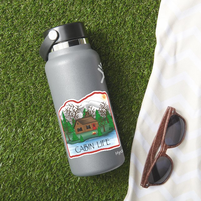 Sticker cabine Life mignon, tendance, Inspirivity (HydroFlask Insitu)