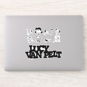 Sticker cacahuètes Lucy
