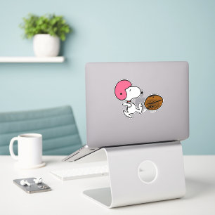 Sticker cacahuètes Snoopy Football Kicker