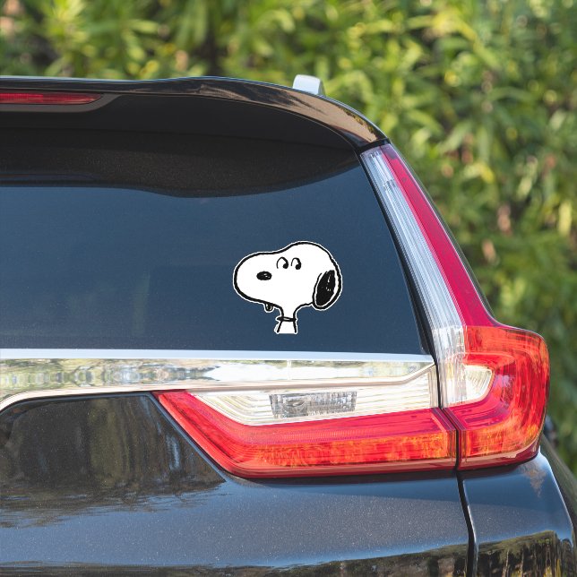 Sticker cacahuètes | Snoopy Looks (Côté voiture)