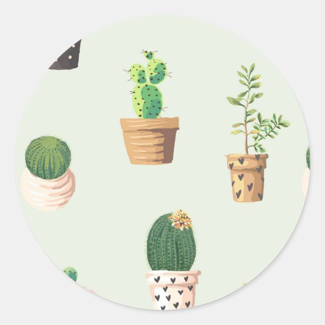 Sticker Cactus (Devant)