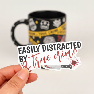 Sticker Cadeau drôle pour amateur de séries sur les vrais