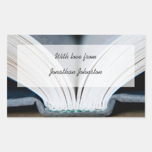 Sticker cadeau livre