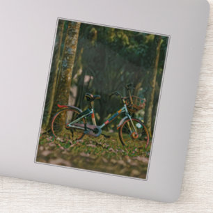 Sticker Cadeaux cyclables vintages